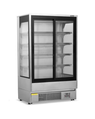 1m Multi Deck With Sliding Glass Doors