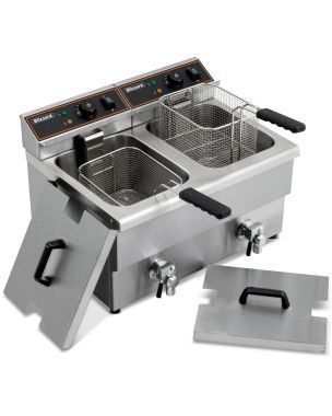 16L Double Tank Electric Fryer