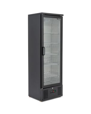 GRADED-02114 BAR10 Upright Single Hinged Glass Door Bottle Cooler