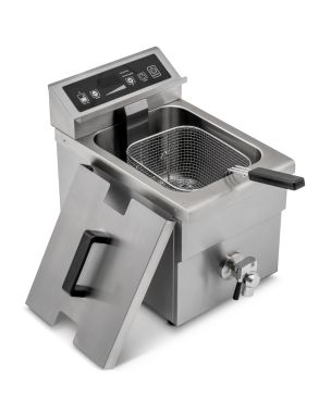 8L Single Tank Induction Fryer