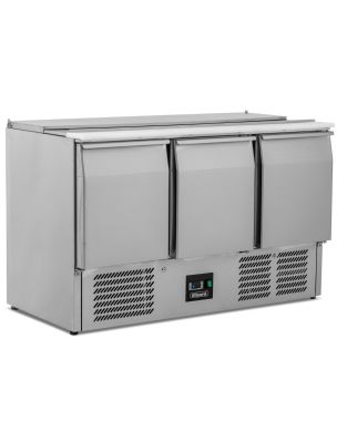 Compact Triple Door Refrigerated Saladette