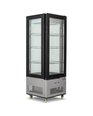 Tall Square Case Cake Display