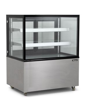 1.2m Flat Glass Low Height Merchandiser