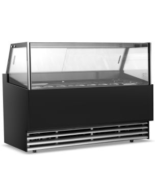 15 Pan Ice Cream Display