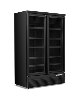 Double Hinged Glass Door Display Chiller