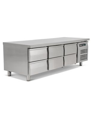 Six Drawer Low Height Snack Counter