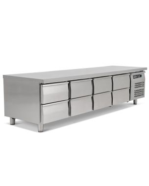 Eight Drawer Low Height Snack Counter