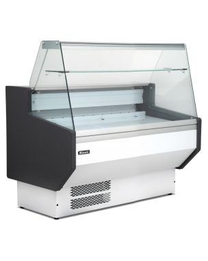 1m Flat Glass Serve Over Counter