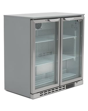 Double Door SS Bar Bottle Cooler (202 Bottles)