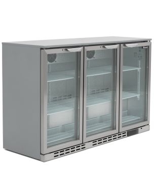 Triple Door SS Bar Bottle Cooler (338 Bottles)