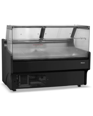 1.3m Flat Glass Serve Over Counter