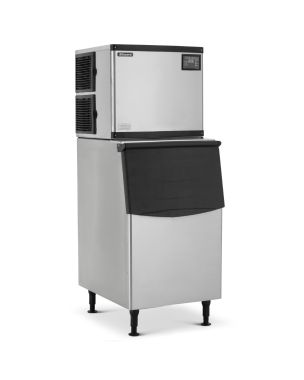 High Capacity Ice Machine & Storage Bin 159KG