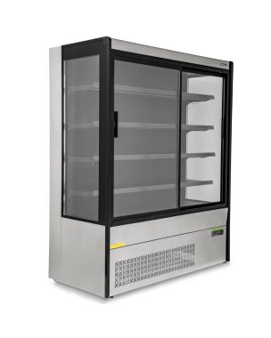 2m Sliding Glass Door Multi Deck Display