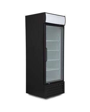 Single Hinged Glass Door Freezer Display Merchandiser