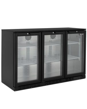 GRADED-02047 Low Height Triple Hinged Glass Door Bottle Cooler