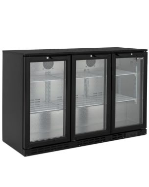 Triple Door Low Height Bar Bottle Cooler (276Btl)