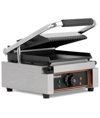 1800W Single Contact Grill Bottom Smooth