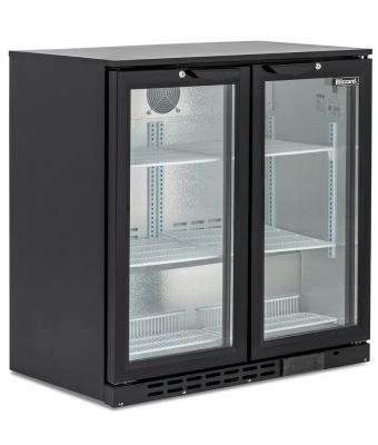 Double Door Bar Bottle Cooler (202 Bottles)