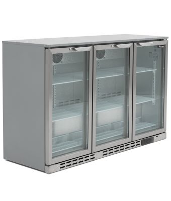 Triple Door SS Bar Bottle Cooler (338 Bottles)