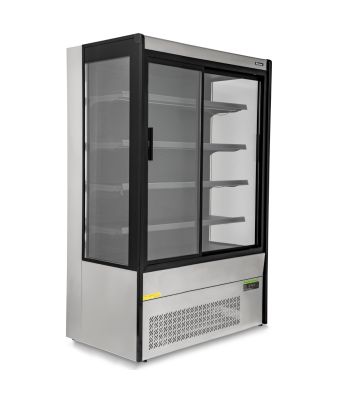 1.3m Sliding Glass Door Multi Deck Display