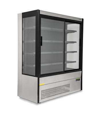 2m Sliding Glass Door Multi Deck Display