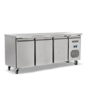 Triple Hinged Door Counter Refrigerator