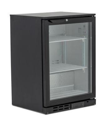 Low Height Single Hinged Glass Door Bottle Cooler
