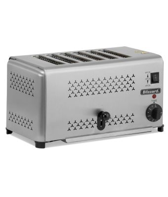 Stainless Steel 6 Slot Toaster 2500W