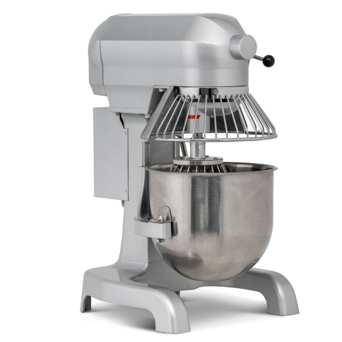 550W Silver 10 Litre Planetary Mixer Blizzard Catering Equipment