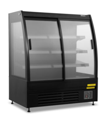 1.2m Low Height Multideck With Glass Doors