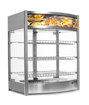 137L Counter Top Tiered Heated Merchandiser