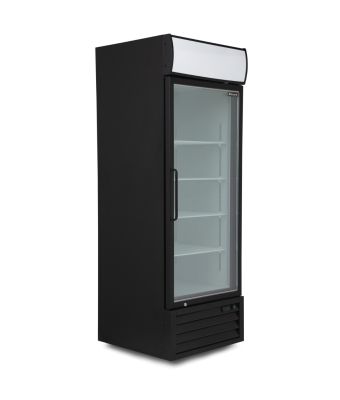 Single Hinged Glass Door Freezer Display Merchandiser