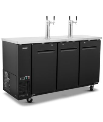 Triple Keg Cooler With 2 Risers