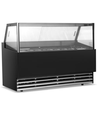 15 Pan Ice Cream Display