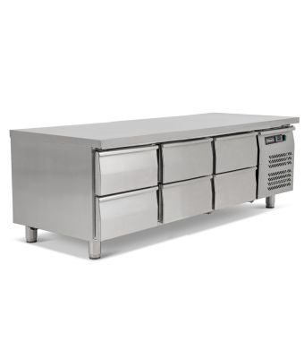 Six Drawer Low Height Snack Counter